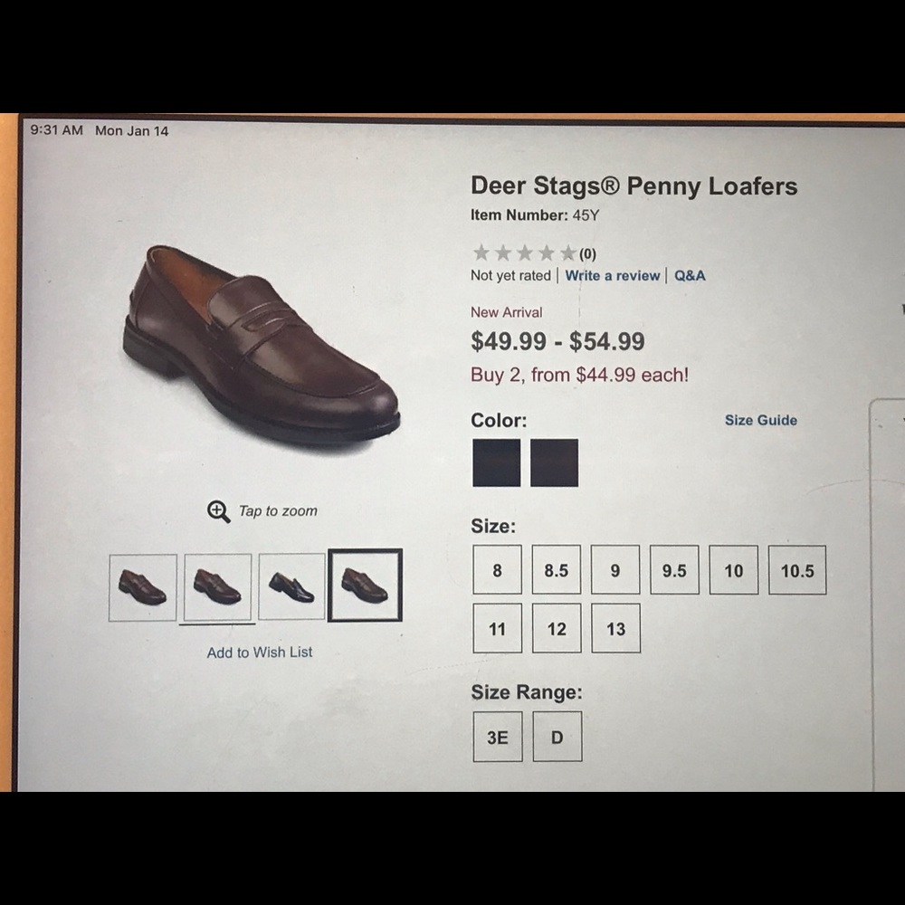 Men’s Penny Loafers